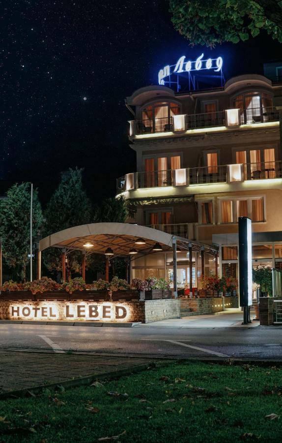 Hotel Lebed Ohrid Esterno foto