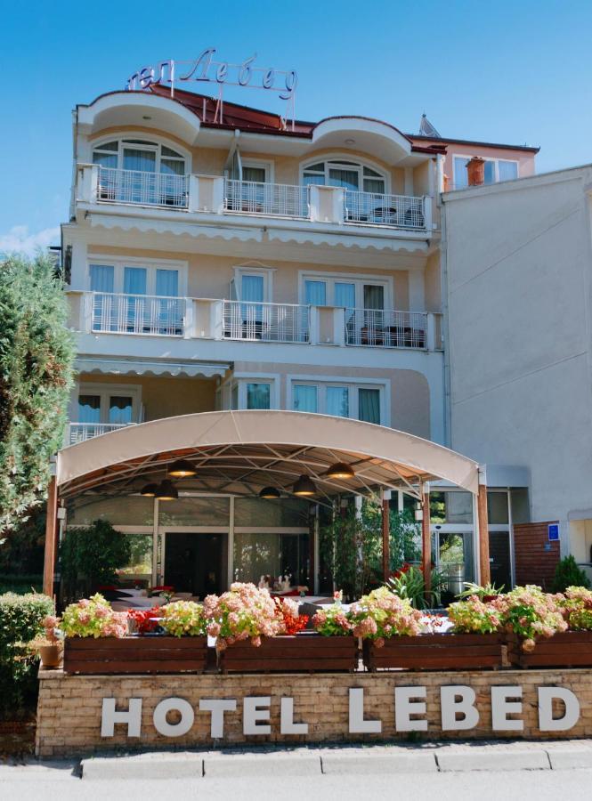Hotel Lebed Ohrid Esterno foto