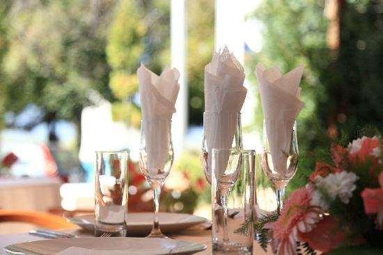 Hotel Lebed Ohrid Ristorante foto